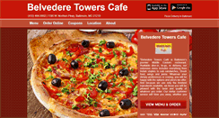Desktop Screenshot of belvederetowerscafe.com